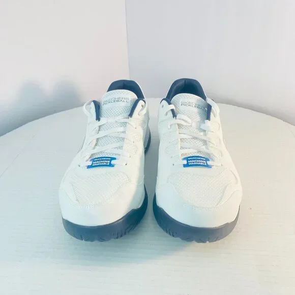 Skechers Go Train Arch Fit Viper Court-Pickleball (White/Navy) Tennis for Mens - Picture 5 of 17